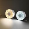 3W Plug-In Motion-Sensor Night Light Soft Light Energy-Saving Suitable For Bedrooms Bathrooms Hallways Warm Light White Light