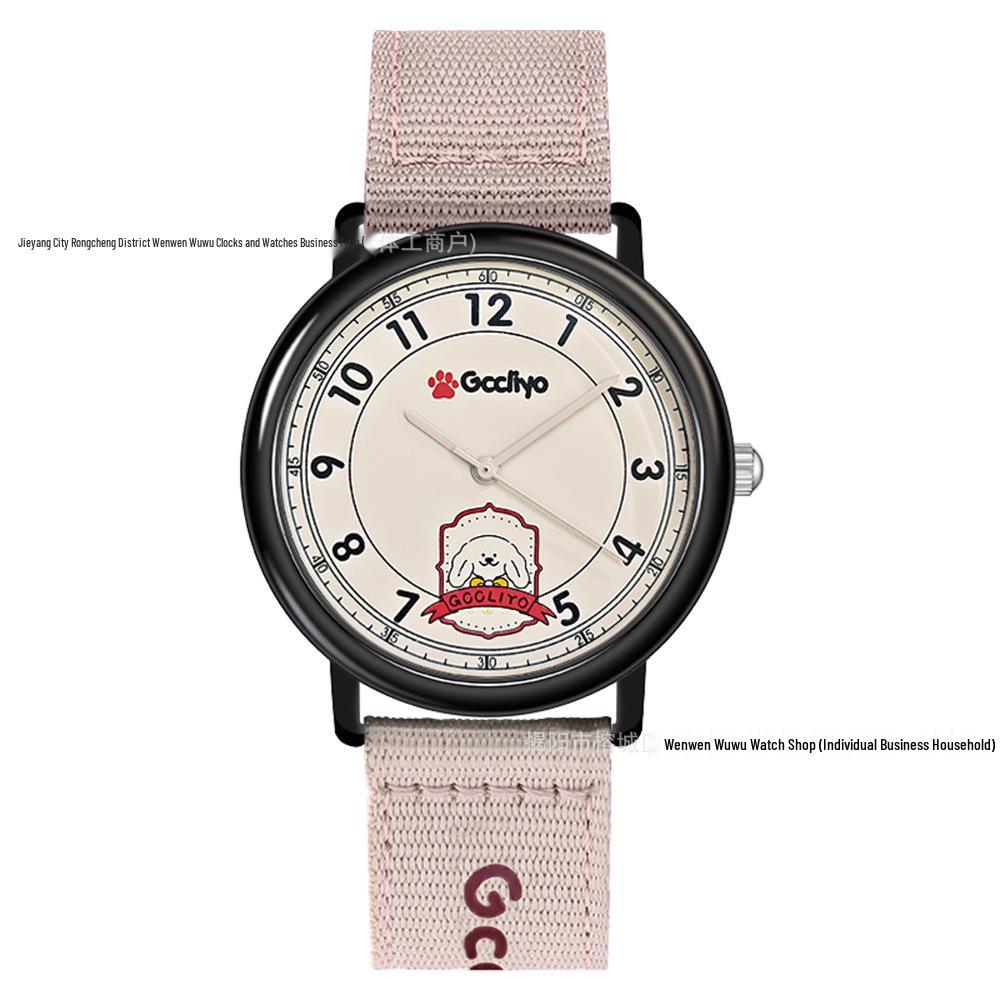 GCCLIYO Women's Retro Canvas Strap Watch