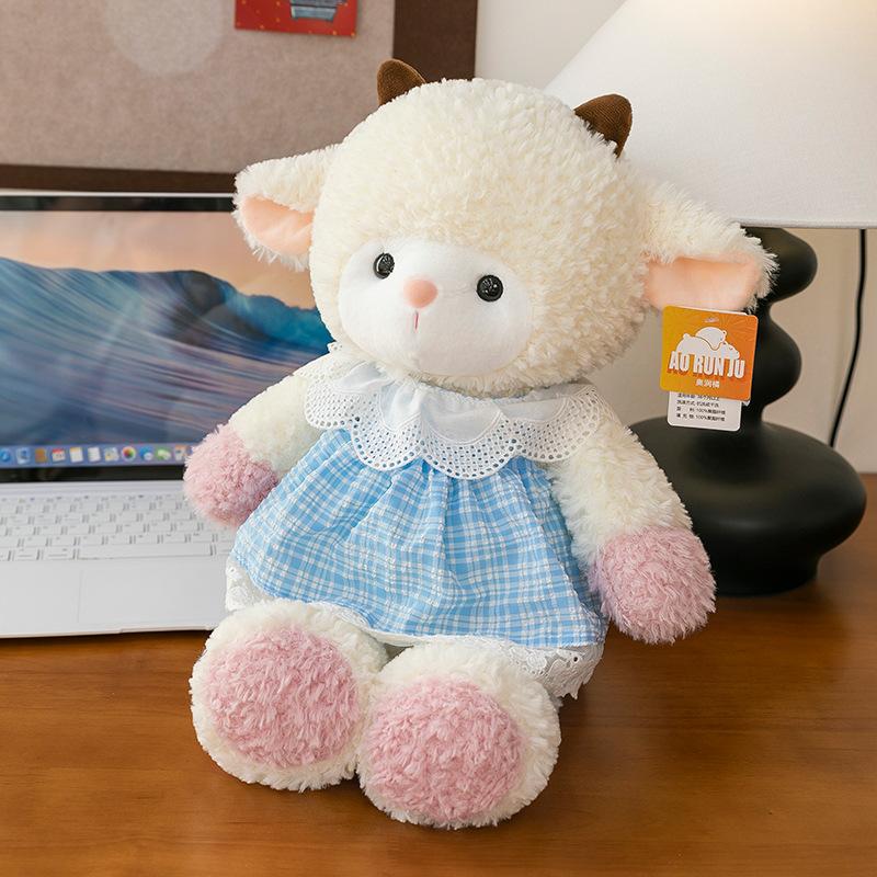 

Мультяшная лесная беговая серия плюшевая игрушка маленький волк детский подарок на день рождения кукла для пары лиса подушка-обнимашка 50cm【0.38kg】