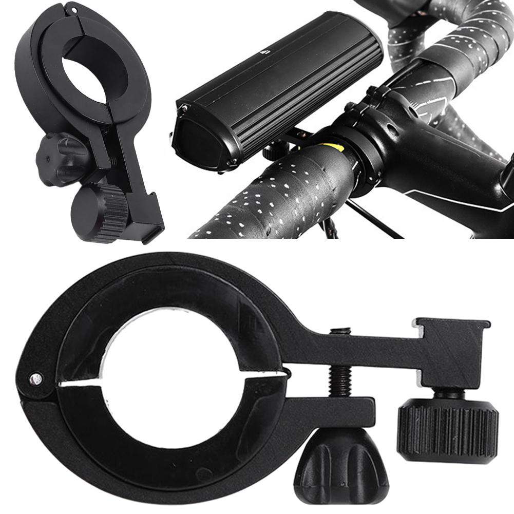 Bike Light Holder Aluminum Alloy Bicycle Light Front Bracket Lightweight Bicycle Light Mounting Bracket Portable for Cycling