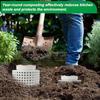Composter Fermă de Viermi Recipient de Cultivare cu Control al Umidității pentru Compostare cu Viermi, Montat în Sol, Economisitor de Spațiu, Pentru Reciclare Organică în Curte