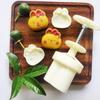 Decorative Mooncake Mould 50g Hand Pressure Handicraft Press Mould with-Stamp for DIY Model Rabbit Mooncake Decoration