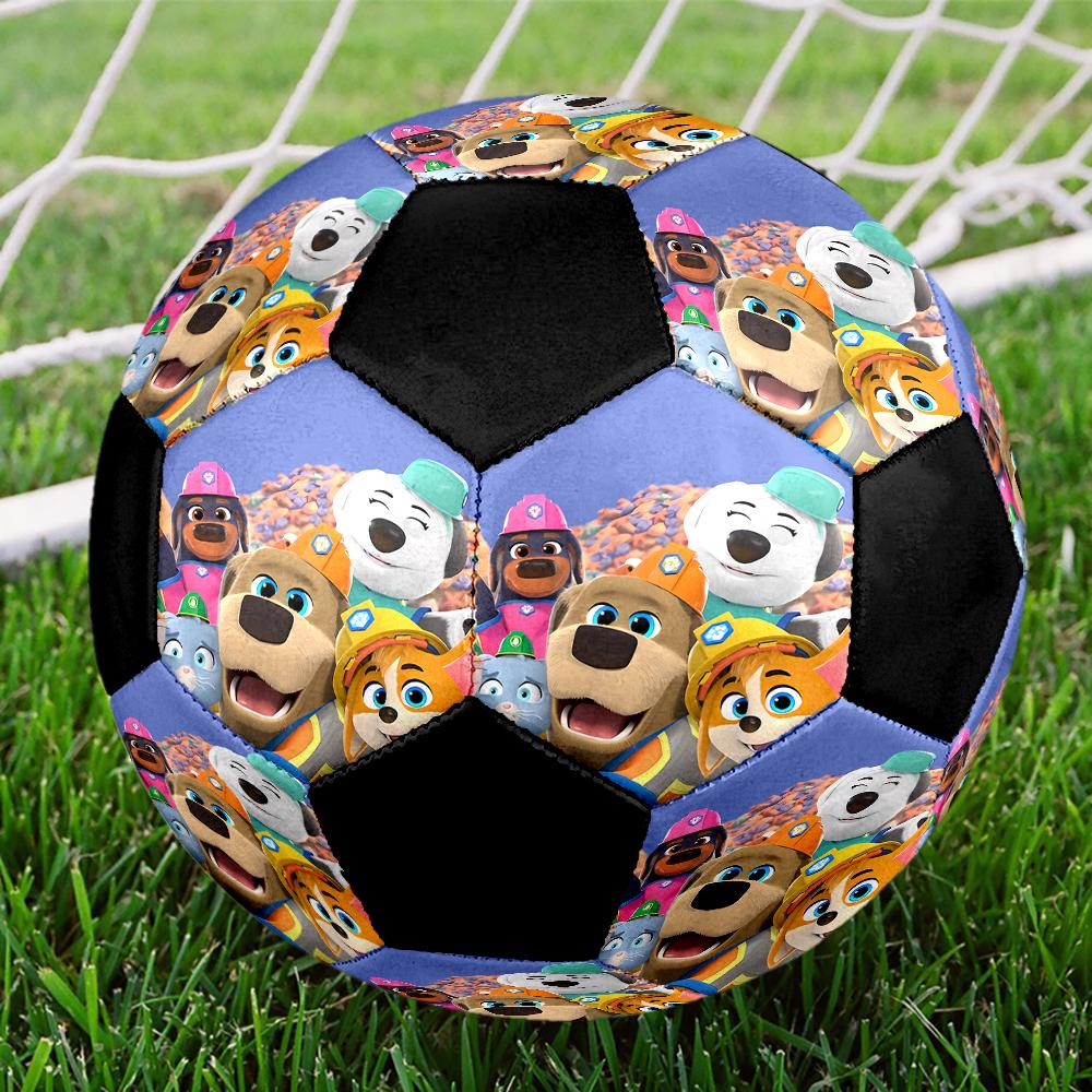 Pupstruction Theme Size 5 Soccer Ball, Suitable for Both Indoor and Outdoor Matches, a Gift Suitable for Everyone.