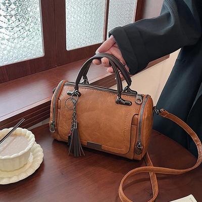 Women Crossbody Bag Pillow Bags Big Capacity Fashion Single Shoulder Bags Vintage All Match Boston Crossbody Bags