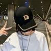 Baseball Hat Adjustable Peaked Cap Korean Style Sun Visor Bling Rhinestones Women Baseball Cap