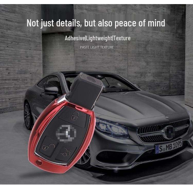 Mercedes Key Cover for E-Class, C-Class, C200L, E260L, CLA220, GLA200, GLC260L, GLS - Women's Design.