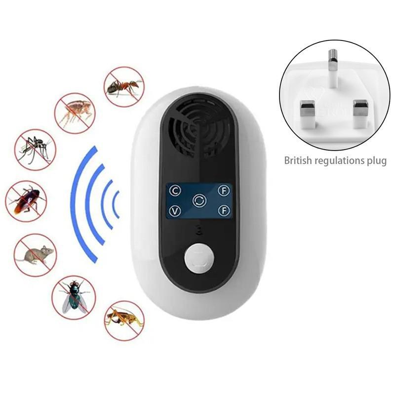 Eco-Friendly Ultrasonic Rat and Fly Repellent for Home and Bedroom
