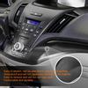 Grão de Couro Preto Adesivo Decorativo para Interior de Carro Película Envoltória para Móveis 30*200cm