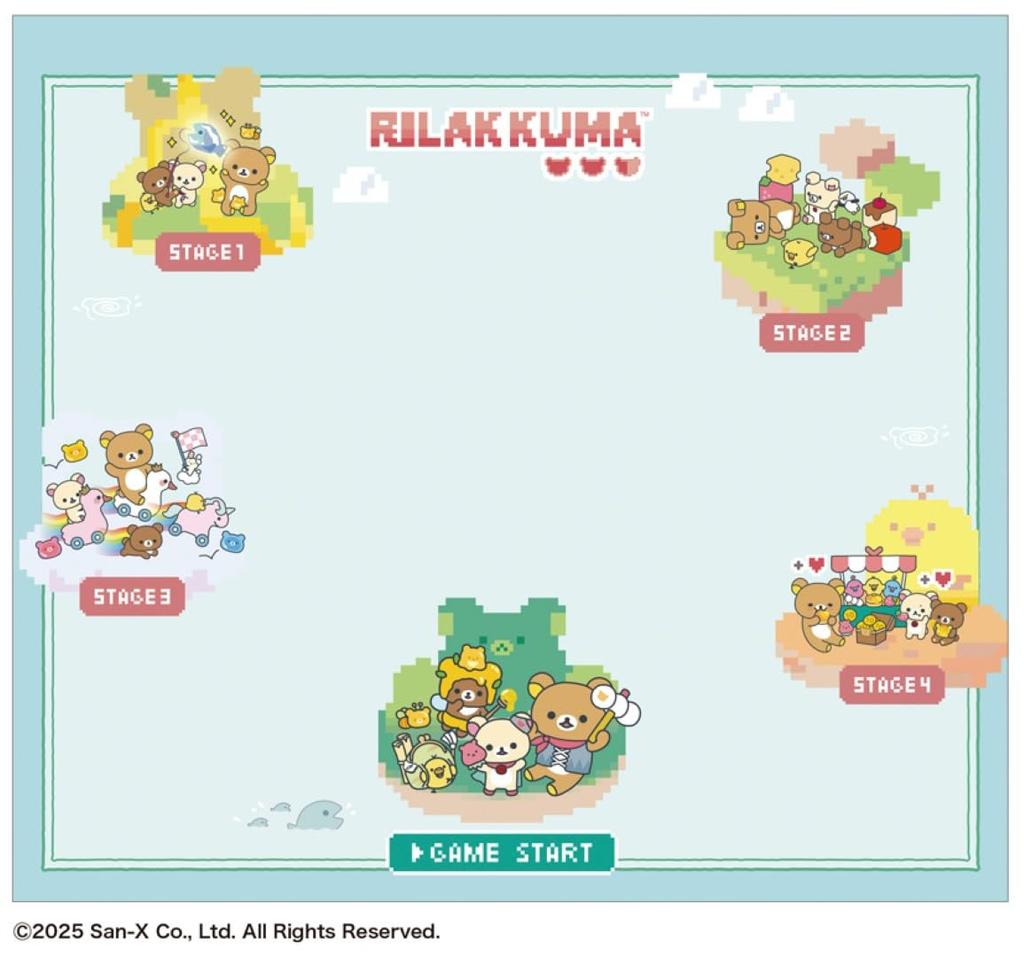 Rilakkuma Desk Whiteboard Calendar TD-30060 2026 Calendar Desk CL26-1072