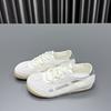 Cowhide version~ round head mesh breathable German training shoes for women's 2025 summer new lightweight and transparent network leisure spo