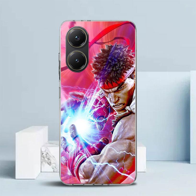 Game S-Street F-FighterS Soft Cover for Xiaomi Poco F7 Ultra X7 X6 X5 Pro M7 Phone Case Redmi 15 15C 13 13C 12 12C 10 10C Print