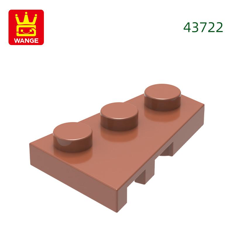 158Pcs/lot 43723 2x3 Right Wedge Plate Construction Bricks MOC Accessories Works With Featuring Blocks Kids Playthings Gift Idea Box