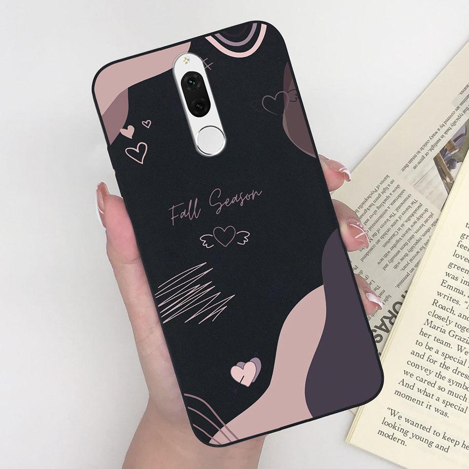 Phone Case For Huawei Nova 2i Cute Love Heart Flower Cartoon Pattern Soft Shell For Huawei Mate 10 Lite Hot New Colorful Fundas