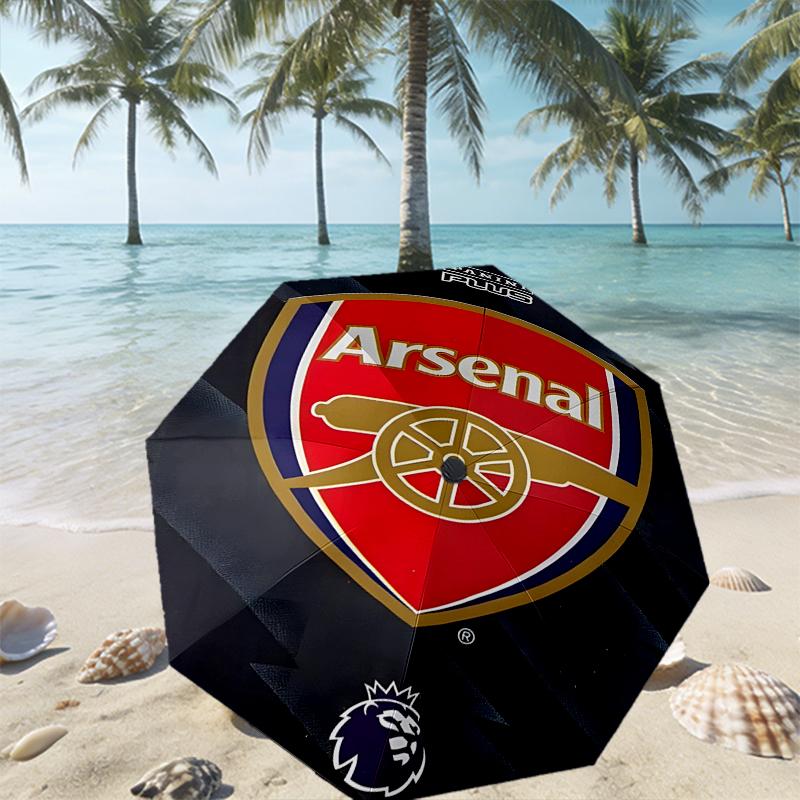 Football team.C Print Umbrella Automatic Opening/ Closing - Portable Foldable Design - Daily Use for Travel/Outdoor - Gift for Birthday
