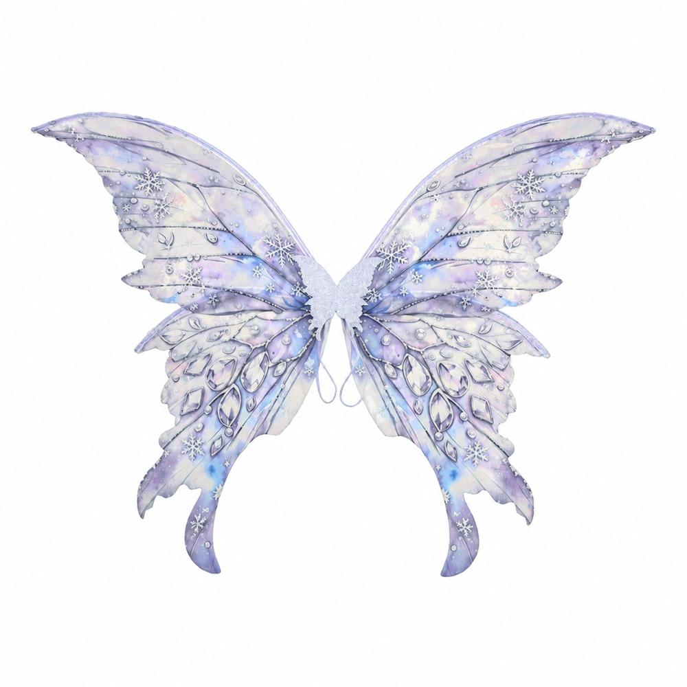 Ailes de Fée Princesse Scintillantes Robe Légère Ailes de Déguisement Cadeaux Aile de Cosplay Elfe Déguisement