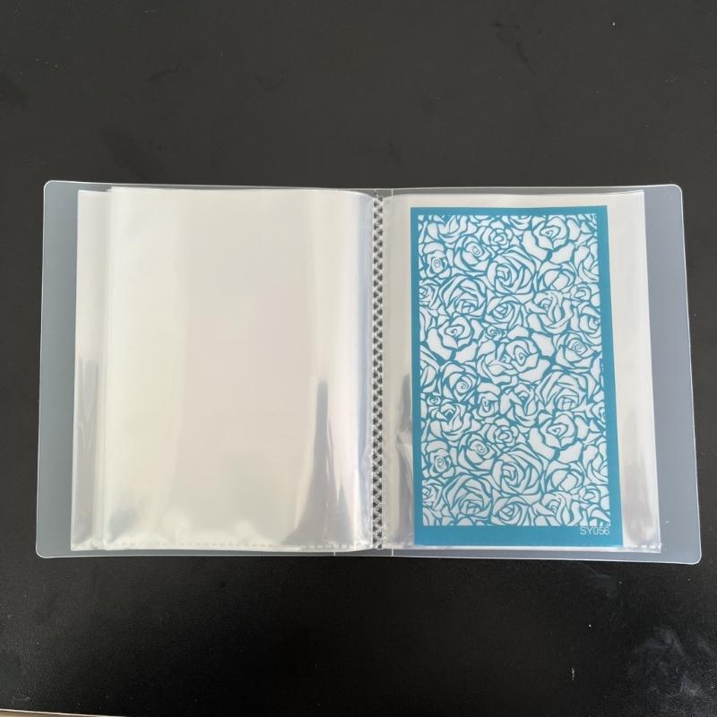 40Pages Waterproof File Storage Folder File Book Folder Storage Organizing Book Folder for School Office Student Supply