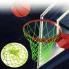 Nylon Glow Basketball Net 12 Loops Durable Nightlight Basketball Net Standard Size Easy to Install