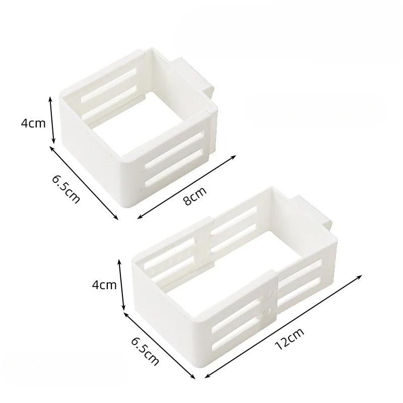 1 шт Разделительная пластина для холодильника Выдвижной подвесной ящик Регулировка холодильника Защелкивающийся боковой отсек Органайзер для пакетов с соусом и снеков 499₽