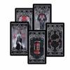 XIII Dark Tarot Cards Deck Board Game English Mysterious Divination Fate