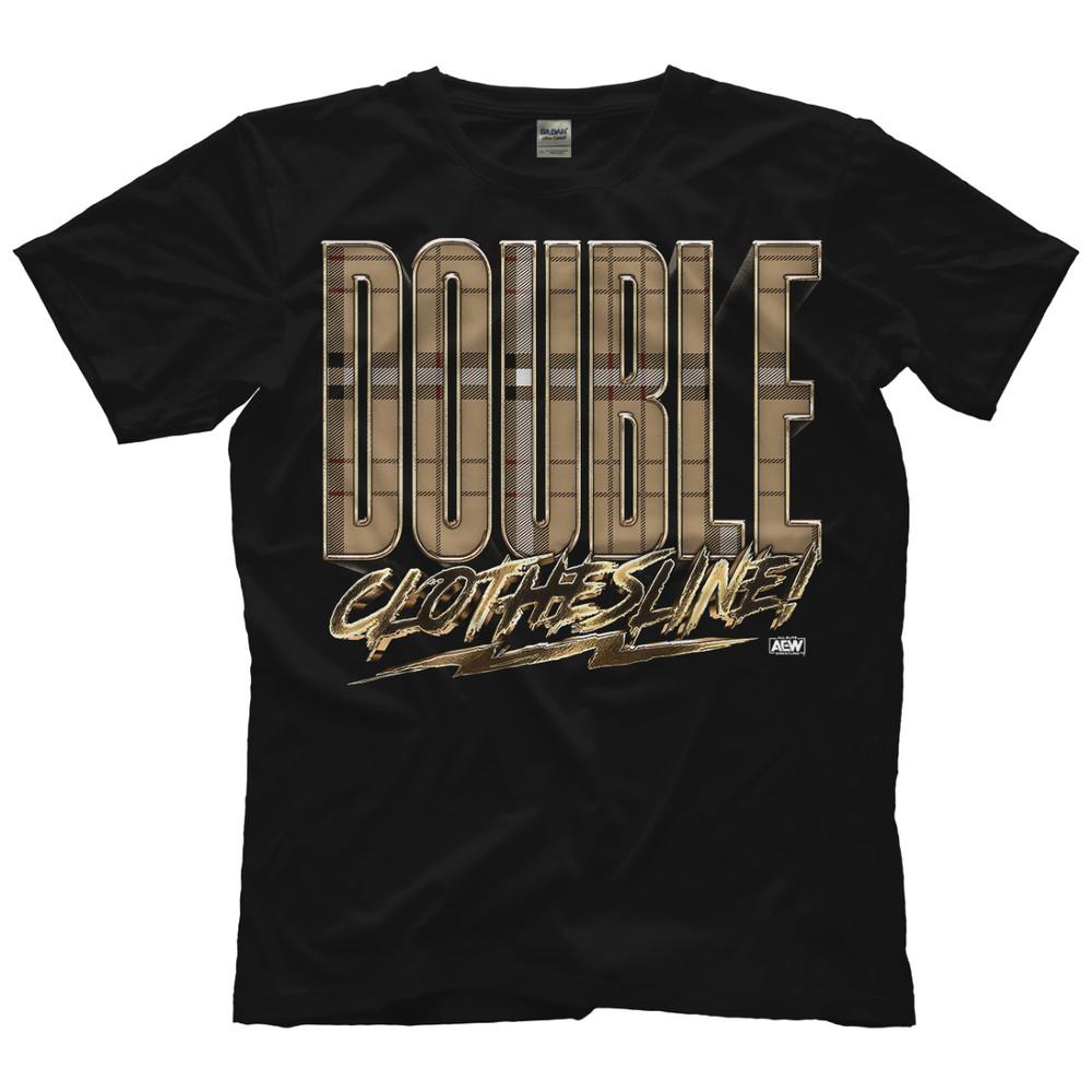 MJF  Double Clothesline AEW Official TShirt Unisex T-Shirt L