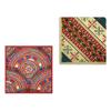 Ethnic Style Kerchiefs Eye Catching Geometric Print Bandana Hiphop Headscarf