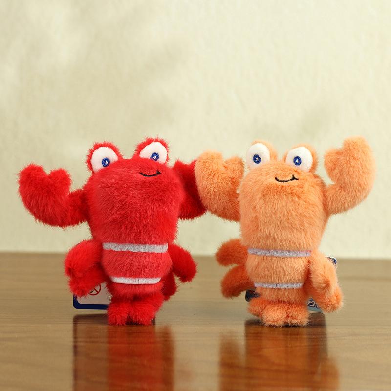 1Pc Cute Marine Organisms Animal Plush Dolls Toy Pendant Backpack Hangings Decoration Gifts