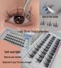 Three-Step Natural Ultra-Fine Eyelash Extension: Feather Fan Fishtail Design with Sunflower Fairy Theme