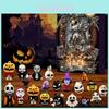 New Christmas Countdown Calendar Surprise Gift Set With 24 Pvc Toys For Halloween Fun