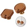 For Bathroom Drawers Leather Cabinet Knobs Leather Drawer Pulls Bathroom Decor Versatile Application Comfortable Grip