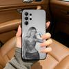 Singer S-Sabrina C-Carpenter  Black Soft Silicone Phone Case for Samsung Ultra S25, S24, S21, S22, S23, S30, Plus, FE, Lite