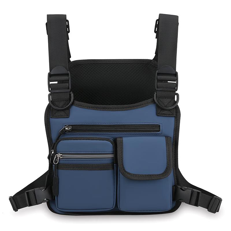 

Men s Tactical Pocket Vest Chest Bag