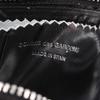 COMME des GARCONS Münzetui mit Reißverschluss MILLOR INSIDE SA3100MI L-förmig Herren Schwarz/Silber [item]