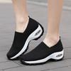 2025 new walking mother shoes breathable foot cover mesh sports shoes casual thick sole heightening rocking shoes