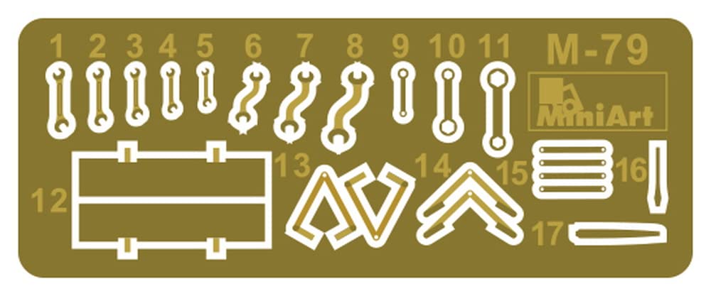 Miniart 1/35 Scale German Tank Crew at Work Special Edition Plastic Model Kit (5 Figures) with Toolbox, Tools, and Bucket (MA35285)