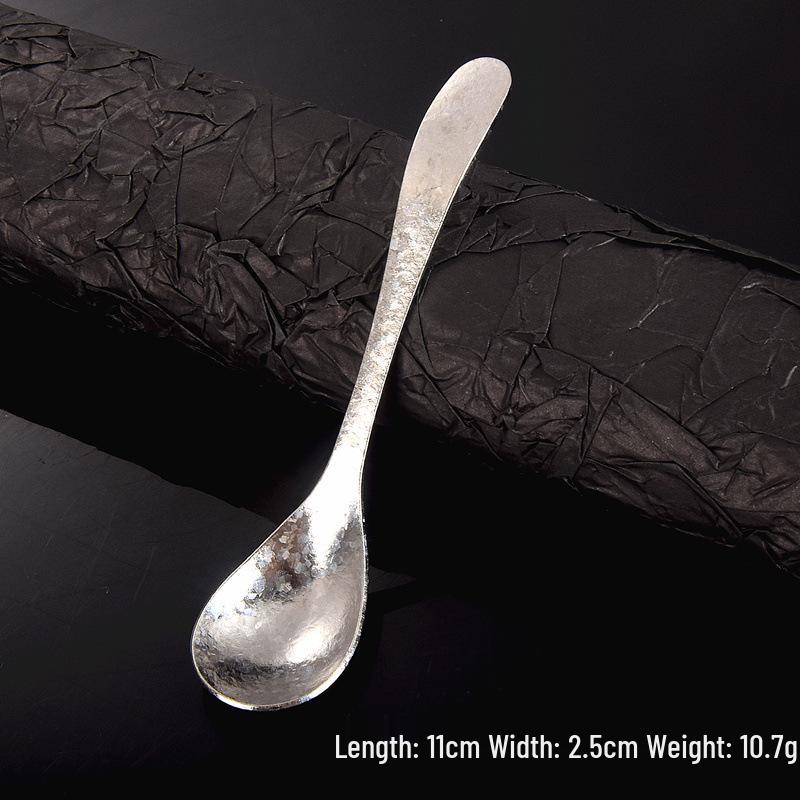 

Titanium Crystal Stirring Spoon for Coffee, Tea, Honey, Outdoor Picnic, and Ice.