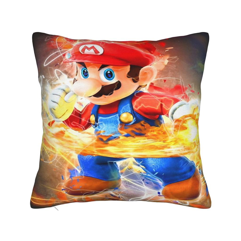 M-Marioes Printing Pillowcases Cushion Cover Throw Pillow Cover Warm Sofa Decorations Zippered Multi Size