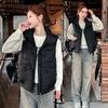 Down cotton vest women's short autumn and winter new versatile cotton-padded vest vest vest jacket