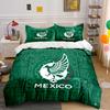 Mexico Green Tribal Bedding Set Bedding Duvet Cover Set Duvet Cover Pillowcases Home Decor (1 * Duvet Cover 2 * Pillowcases, Without Duvet Insert)