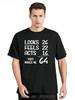 Funny 64th Birthday Gift 64 Years T-Shirt Unisex Top T-shirts Tees For Men Cotton Tshirts Oversized Clothing