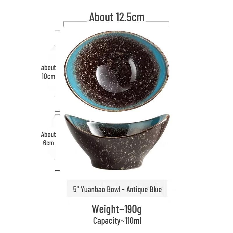 ZISIZ Japanese Ceramic Seasoning Bowls