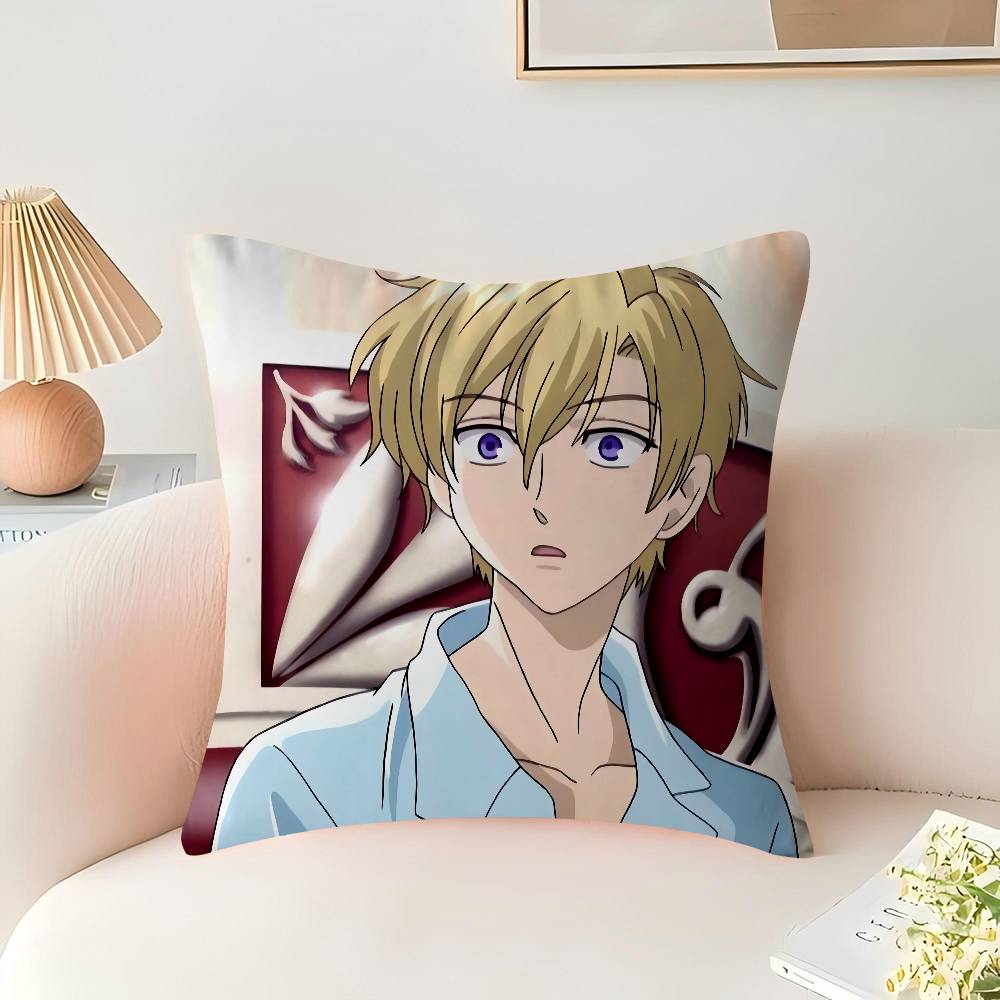 Ouran High School Host Club Tamaki Pillowcase Toon Gift Cushion Cover Bedroom Home Sofa Chair Seat Decor Pillow Case
