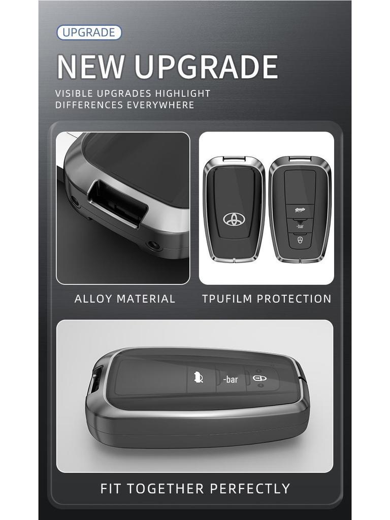 Toyota Car Key Case: Corolla, Camry, Levin, Fenglanda, Rongfang, RAV4 Transparent Cover