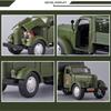 1/24 CA10 Legierung Taktischer LKW gepanzertes Fahrzeug Modell Militärisches Personaltransportfahrzeug Transportfahrzeuge Modell Ton Licht Kinder Spielzeug Geschenke