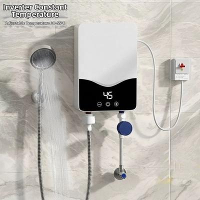 LCD Temperature Display Electric Shower Heater Quick Heating Water Heating Device Tap Sink Faucet