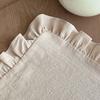 Yousheng Vintage Placemat Rectangle Placemat with Ruffle Dining Table Decoration Mat for Restaurant Home Dinner Party Tea Party Wedding