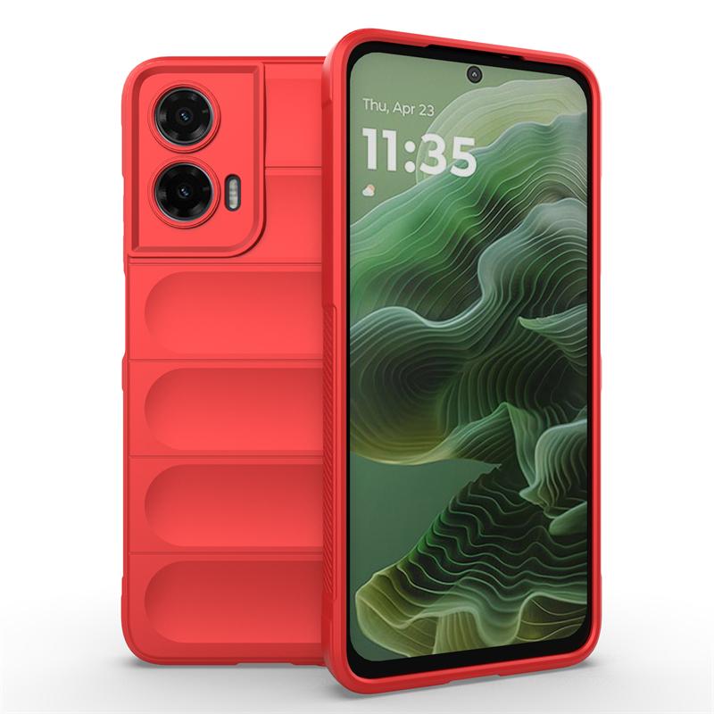 Shockproof Phone Case For Motorola Moto G35 Case Anti-Slip Silicone Full Back Cover For Moto G35 Case For Moto G35 5G 6.72 Inch