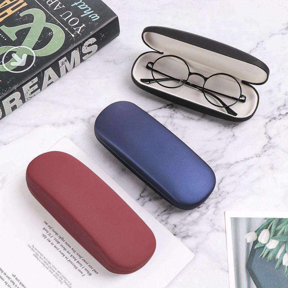 PU Pearlescent Men Women Reading Eyewear Case Glasses Box Eyewear Protector Myopia Glasses Case