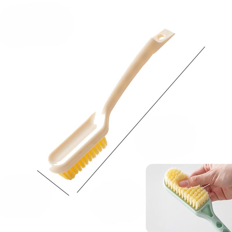 

Бытовая настенная щетка для мытья обуви Многофункциональная чистящая щетка, которая не повредит мягкую щетину обуви бежевый