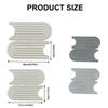 Faucet Mats for Kitchen Sink Diatomite Fast Drying Sink Tray, Super Absorbent, Faucet Splashing Guard for Bathroom Counter