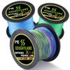 Fishing Line X+4-Strands PE Braided Fishing Lines 550M Super Strong Line for Freshwater Saltwater Multifilament Fishing Lines